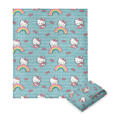 Hello Kitty Rainbows Midweight Throw