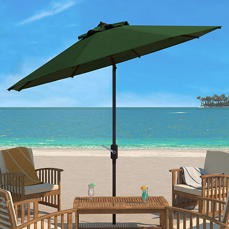 Ortega Patio Collection Patio Umbrella, One Size, Green