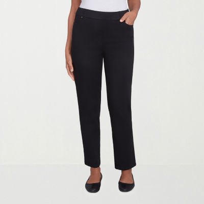 Alfred Dunner Harvest Moon Womens Straight Pull-On Pants