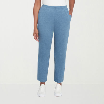 Alfred Dunner Casual Fridays Womens Straight Pull-On Pants