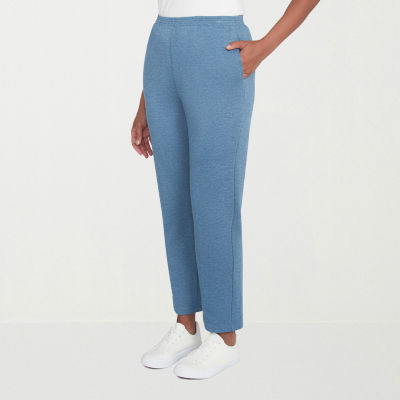 Alfred Dunner Casual Fridays Womens Straight Pull-On Pants