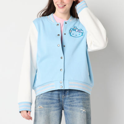 Hello Kitty  Snow Angel Fleece Bomber Jacket Midweight Juniors