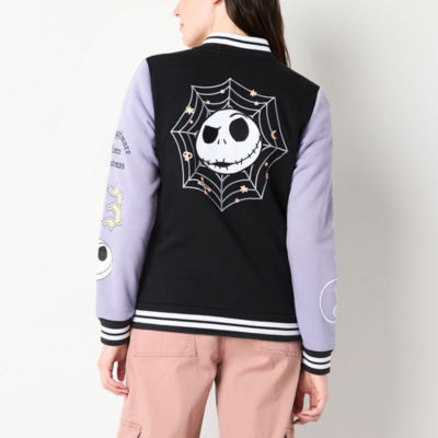 Fleece Midweight Nightmare Before Christmas Juniors Bomber Jacket