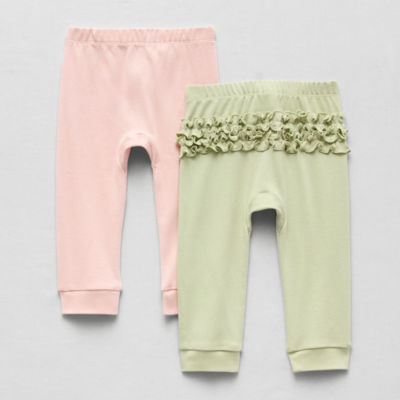 Okie Dokie Baby Girls Tapered Regular Fit Jogger Pant