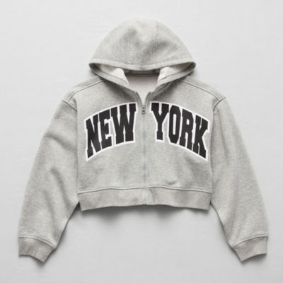 Xersion Little & Big Girls Fleece Zipper Hoodie