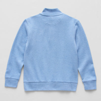 U.S. Polo Assn. Little & Big Boys Long Sleeve Quarter-Zip Pullover