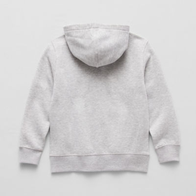 U.S. Polo Assn. Little & Big Kid Boys Long Sleeve Embroidered Fleece Zipper Hoodie