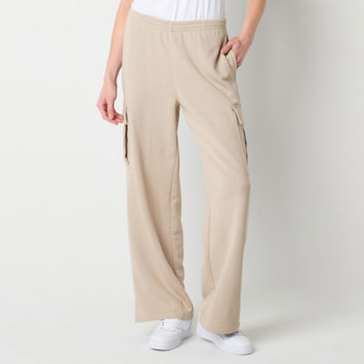 Reebok Womens Mid Rise Straight Cargo Pant