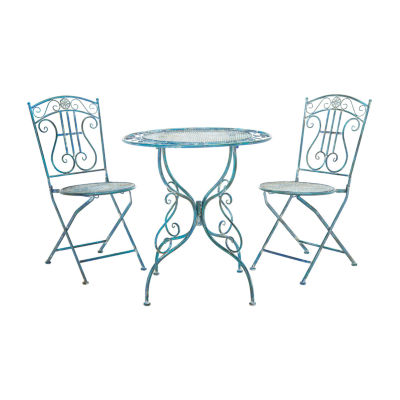 Semly Patio Collection 3-pc. Bistro Set Folding