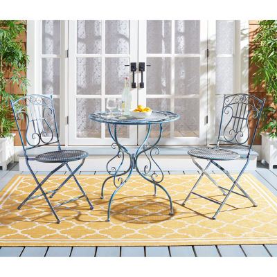 Semly Patio Collection 3-pc. Bistro Set Folding