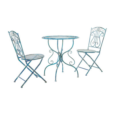 Semly Patio Collection 3-pc. Bistro Set Folding