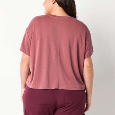 BUIGTTKLOP Plus Size Tops For Women Short Sleeve Shirts Casual V Neck T Sleeve Top T Shirt