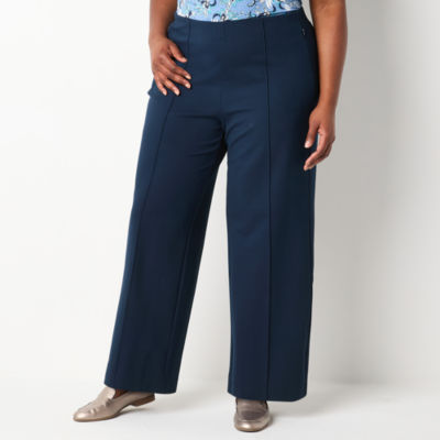 Liz Claiborne Womens Wide Leg Palazzo Pant