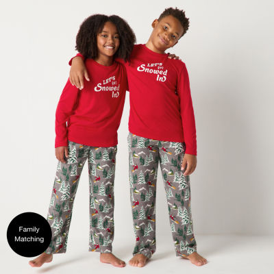 North Pole Trading Co. Little & Big Unisex 2-pc. Christmas Pajama Set