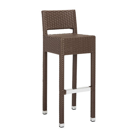 Landry Patio Collection Bar Stool, One Size, Brown