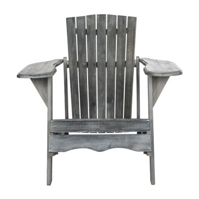 Safavieh Mopani Outdoor Collection Adriondack Chair One Size Gray 387$