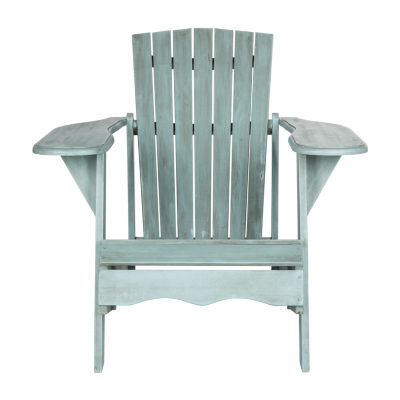 Safavieh Mopani Outdoor Collection Adriondack Chair One Size Blue 387$