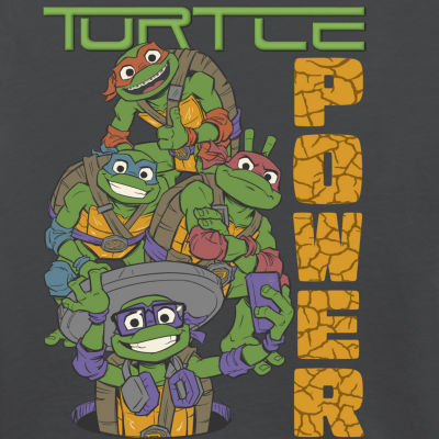Teenage Mutant Ninja Turtles Toddler Boys Crew Neck Long Sleeve Teenage Mutant Ninja Turtles Graphic T-Shirt