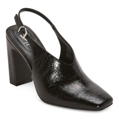Worthington Saranack Womens Square Closed Toe Block Heel Pumps