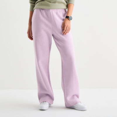 Champion Womens Powerblend Mid Rise Straight Sweatpant