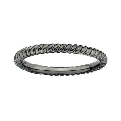 Personally Stackable Sterling Silver 3.5mm Twisted Ring