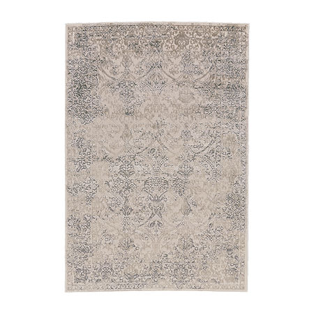 Weave And Wander Aiyana Rectangular Rugs & Floor Coverings Indoor Accent Rugs, One Size, Gray