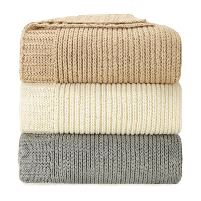 Peking Handicraft Sweater Knit Blanket