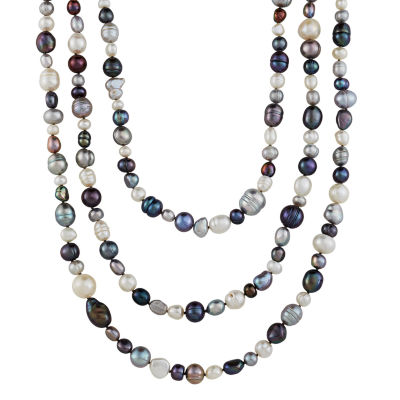 Honora multi store colored pearl necklace