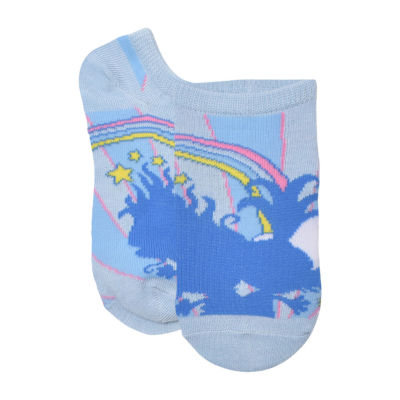 Big Kid Girls Multi-Pack 6 Pair Trolls No Show Socks