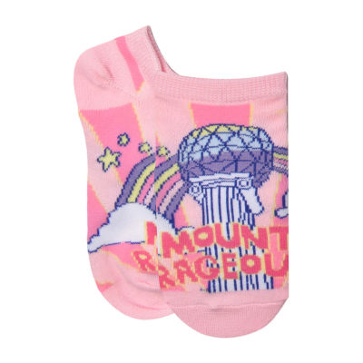 Big Girls 6 Pair Trolls Multi-Pack No Show Socks