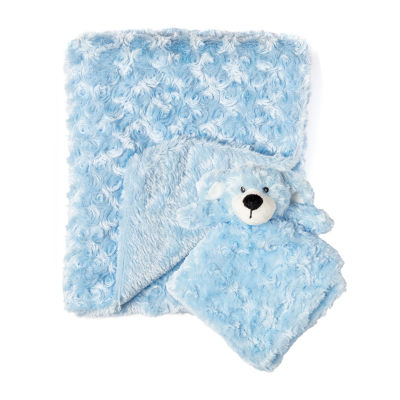 3 Stories Trading Company Baby Boys And Girls Plush Blanket With Nunu