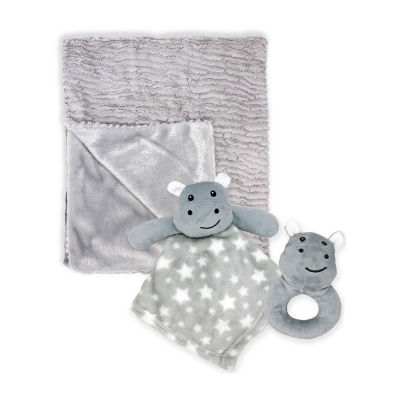 3 Stories Trading Company Baby Boys And Girls Blanket Nunu Rattle
