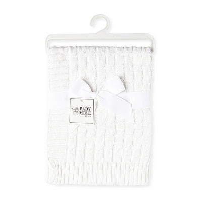3 Stories Trading Company Baby Cable Knit Gift Set 2-pc. Baby Blanket