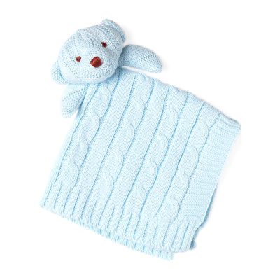 3 Stories Trading Company Baby Cable Knit Blanket Gift Set 2-pc.