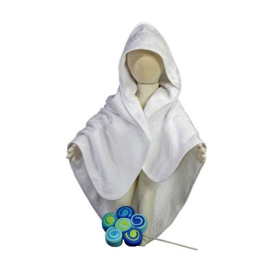 3 Stories Trading Company Baby Hooded Towel With Lollipop Washcloths 13-pc.