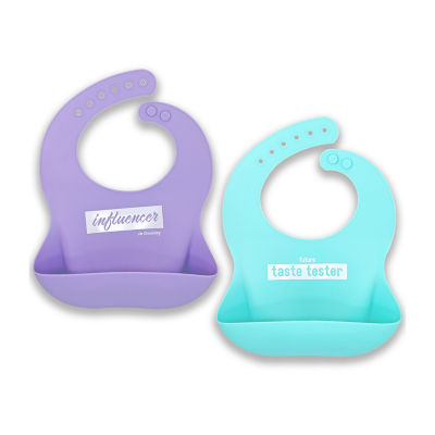 3 Stories Trading Company Baby Boys Silicone Bibs 4-pc.
