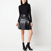 by by Womens 3 4 Sleeve Sweater Dress Juniors Color Black JCPenney