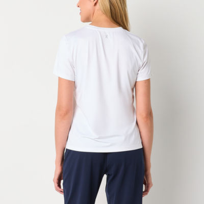 Xersion Womens Performance Crew Neck Short Sleeve T-Shirt