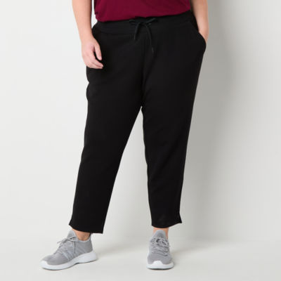 Xersion Womens Scuba Mid Rise Plus Jogger Pant