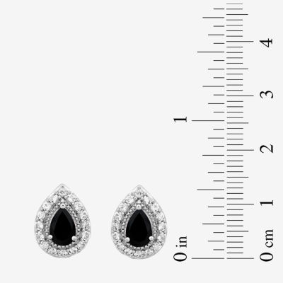 Genuine Black Onyx Sterling Silver 2-pc. Jewelry Set