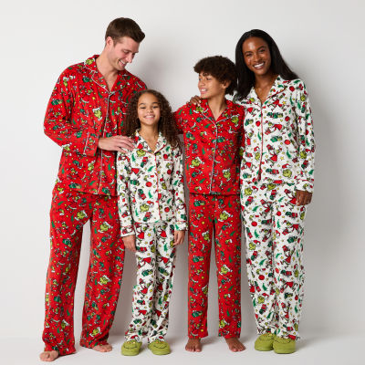 The grinch christmas family pajamas sale