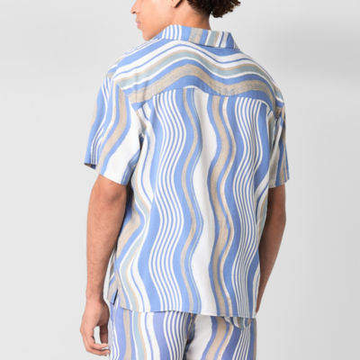 Arizona Mens Short Sleeve Camp Shirt