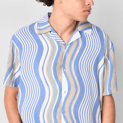 Arizona Mens Short Sleeve Camp Shirt