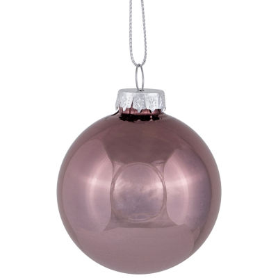 Northlight 2" Shiny And Matte Glass Ball 24ct Christmas Ornament