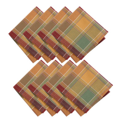 Elrene Home Fashions Autumn Acres 8-pc. Napkins