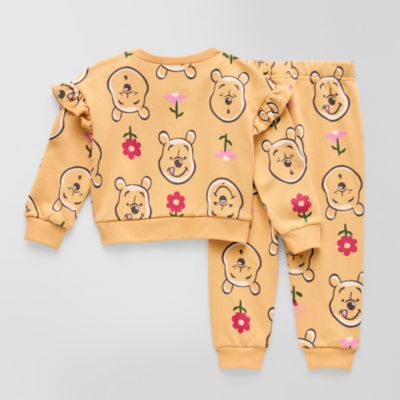 Disney Baby Girls Winnie The Pooh 2-pc. Pant Set