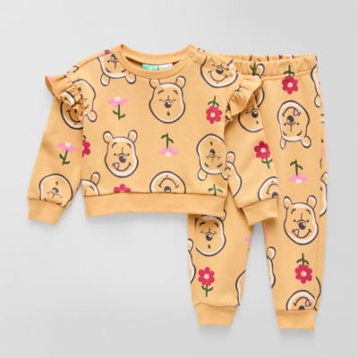 Disney Baby Girls Winnie The Pooh 2-pc. Pant Set