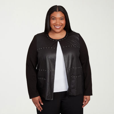 Jcpenney Ana Jcpenney Bomber Jacket Womens Alfred Dunner Business