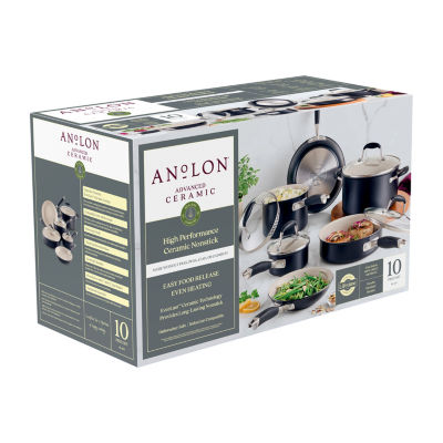 Anolon Ceramic 10-pc. Cookware Set