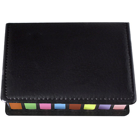 Natico Multi-Tasker Memo Holder With Pad, One Size, Black